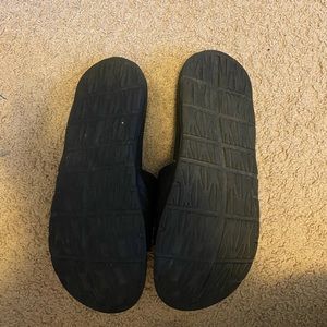 Size 11 Nike slides, lightly used